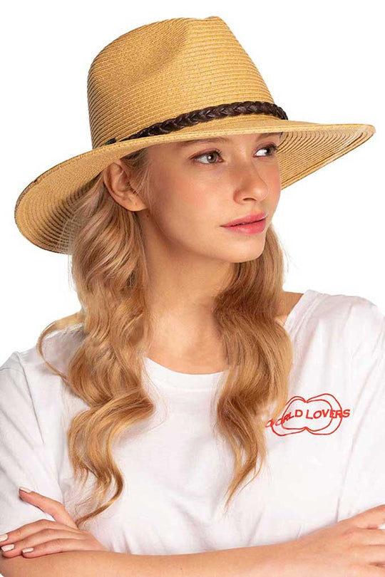 Classic Straw Panama Hat