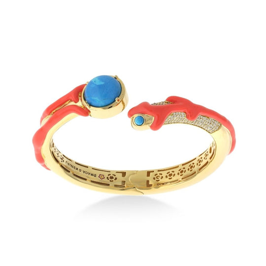Pretty Little Things Bangle in Hot Red